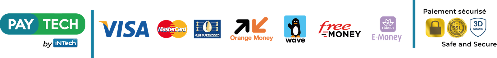 Paiement avec Wave ou Orange Money...