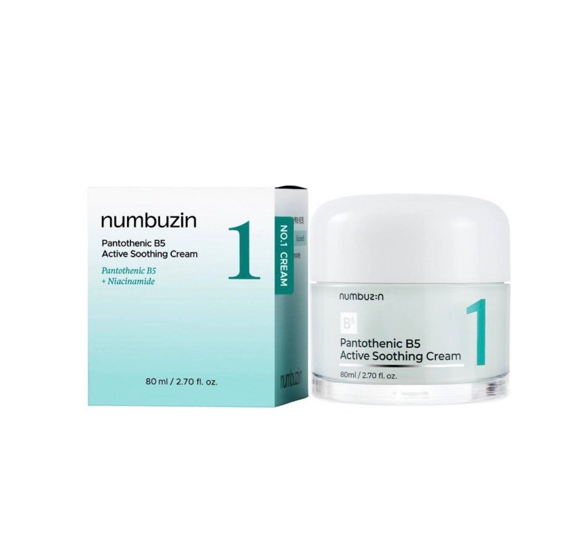 screenshot-251 Numbuzin- No.1 Pantothenic B5 Active Soothing Cream (80ml) – Image 1