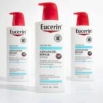 Eucerin Lait Corps Réparateur Avancé – Peaux Très Sèches | Sans parfum | Aux céramides.