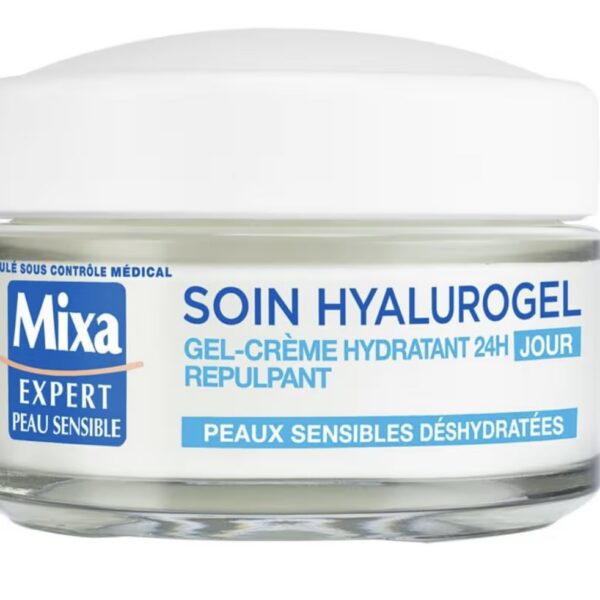 Mixa Expert Sensitive Skin - Hyalurogel - Intensive Moisturising Gel Cream 24H - 50 ml
