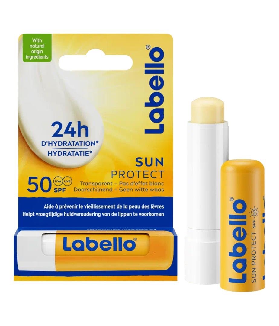 162b8245-df10-454f-ac8c-3b0395a09bed Labello Stick Soin des Lèvres Hydratant Protection Solaire SPF 50 (4,8g) – Image 1