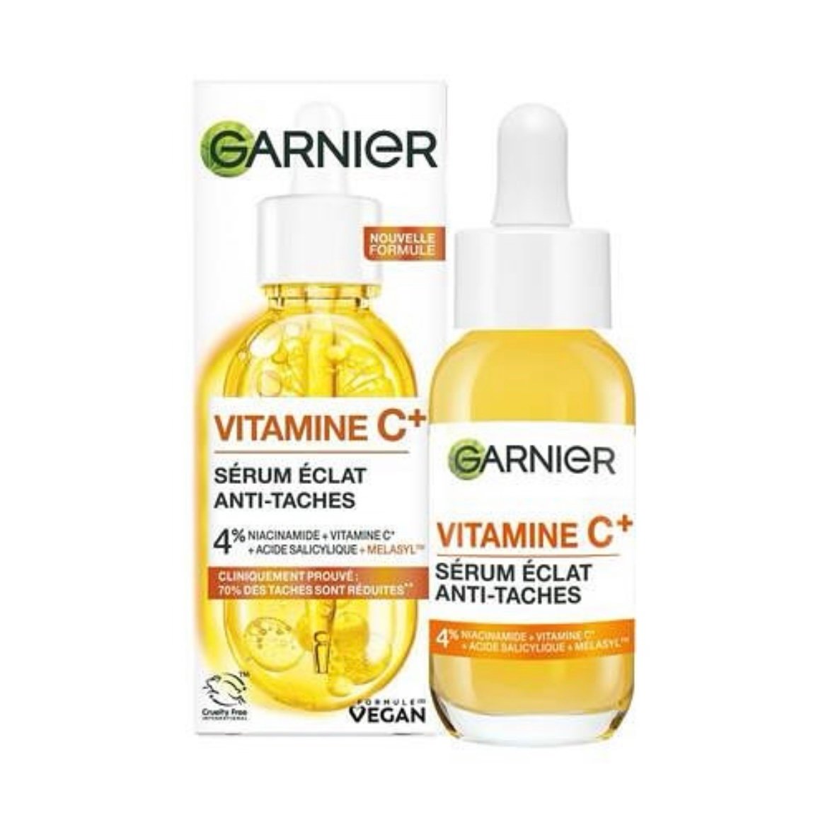 screenshot-300 Garnier SkinActive - Sérum Anti-Taches Brunes - Soin Visage Enrichi en Vitamine C, Acide Salicylique et Niacinamide - Pour Tous Types de Peaux (30ml) – Image 1