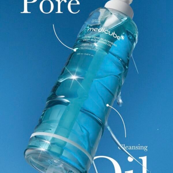 medicube - Zero Pore Blackhead Deep Cleansing Oil - Huile nettoyante purifiante
