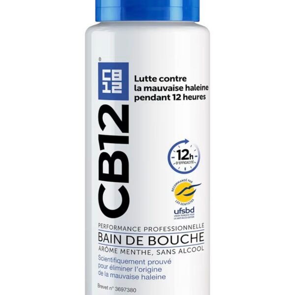 CB12 Bain de Bouche Haleine Fraîche Menthe