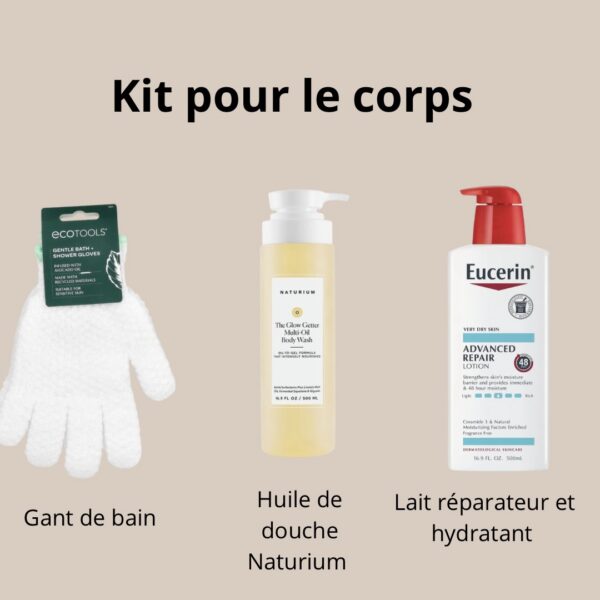 Kit Corps - Hydratation - Réparation - Naturium - Eucerin
