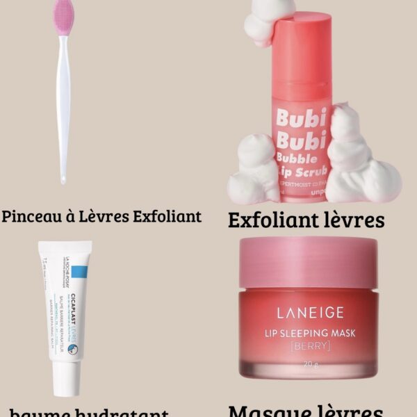 Kit lèvres 👄 - Exfoliant- Hydratant- Réparateur - Apaisant