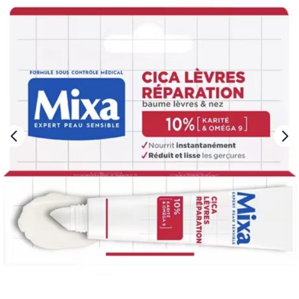 Mixa Baume à Lèvres Cica Réparation 10ml