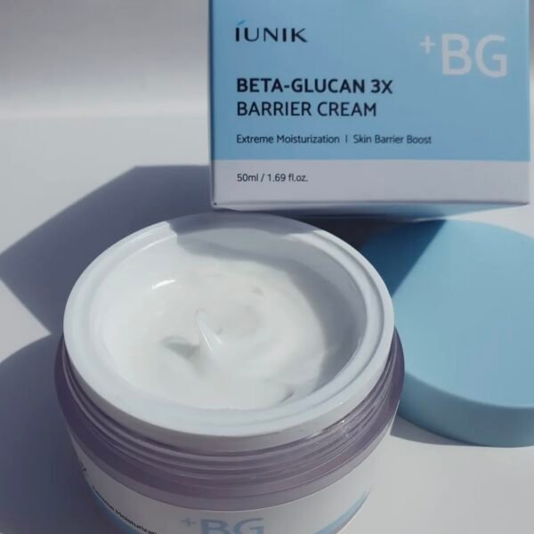 iUNIK - Beta-Glucan 3X Barrier Cream - Crème barrière protectrice (50ml)