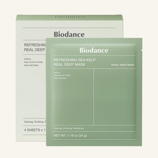 Biodance - Masque Refreshing Sea Kelp Éclat Profond – Pureté, Apaisement & Équilibre