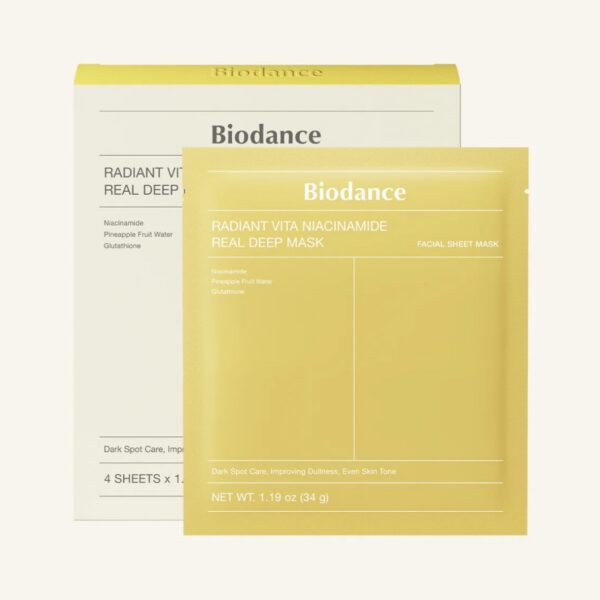 Biodance - 🌟 Masque Éclat Profond à la Niacinamide – Radiant Vita (1 pièce)