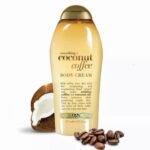 OGX Smoothing + Coconut Coffee – Crème Corps Hydratante & Adoucissante (577ml)