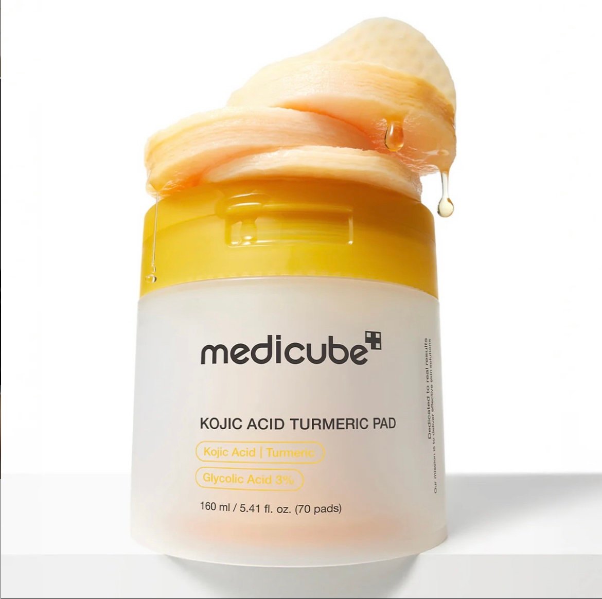 screenshot-742 MEDICUBE Kojic Acid Turmeric Pads – Disques Éclaircissants au Curcuma & Acide Kojique (70 pads) – Image 1