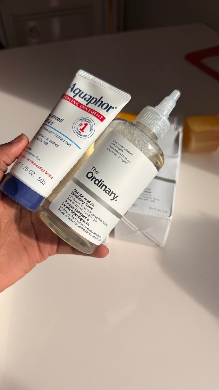 img_7437 Kit pieds - Exfoliant The Ordinary + Baume Aquaphot – Image 1